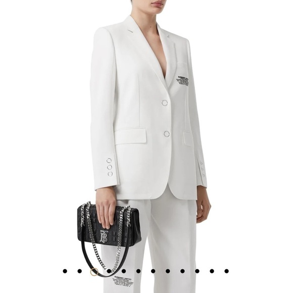 NWT BURBERRY Small Lola Quilted Leather CL Bag Black Silvertone - Picture 4 of 12